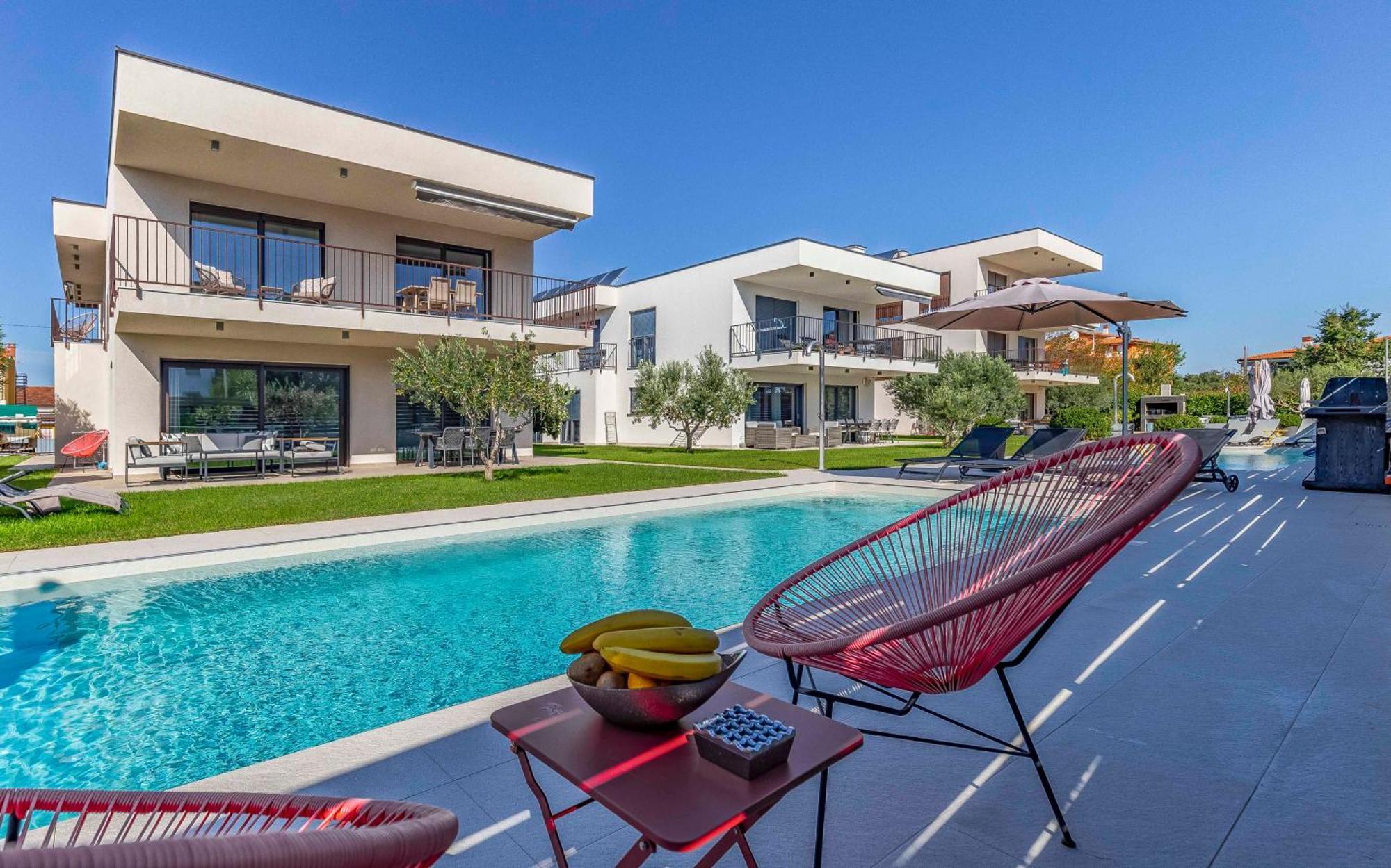 Appartement Ap Caci Mit Pool - Istriensonne 0712-0737 Medulin